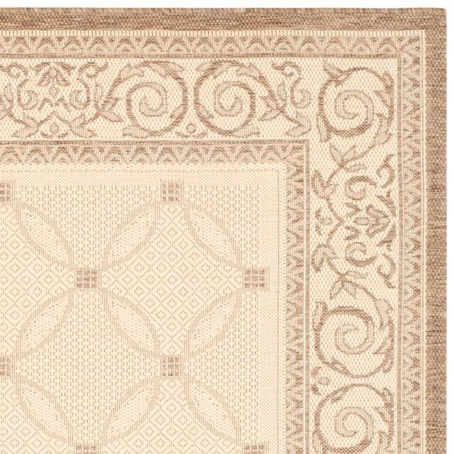 SAFAVIEH Courtyard Laurene Waterproof Patio Backyard Rug