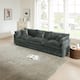 Option Gray 3-Seater Sofa