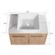 preview thumbnail 2 of 62, Beingnext 24"/30" Single Bathroom Vanity with Sink, Floating Bathroom Vanity with 2 Soft Close Doors