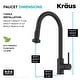 preview thumbnail 79 of 106, KRAUS Bolden 2-Function Single Handle Pulldown Kitchen Faucet