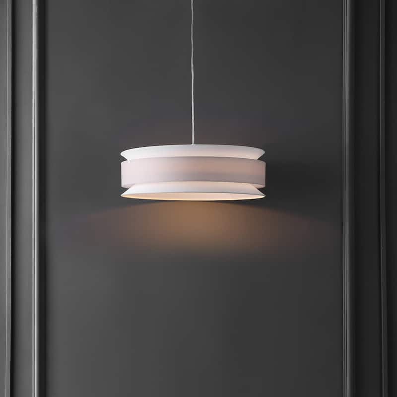 SAFAVIEH Lighting Nolana Extendable Pendant - 20 in. W x 20 in. D x 10-69 in. H