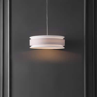 SAFAVIEH Lighting Nolana Extendable Pendant - 20 in. W x 20 in. D x 10-69 in. H