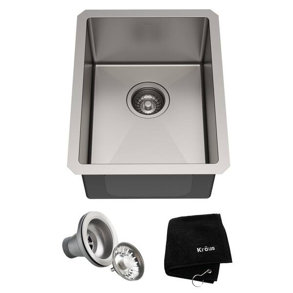 KRAUS Standart PRO Stainless Steel Undermount Kitchen Sink ...