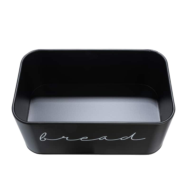 Metal "Bread" Bin with Bamboo Lid