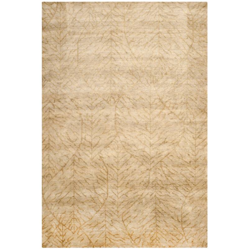 Martha Stewart by SAFAVIEH Foliage Wool Rug - 4' x 6' - Frost