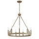 preview thumbnail 6 of 6, Acroma 9-light Modern Farmhouse Wagon Wheel Chandelier