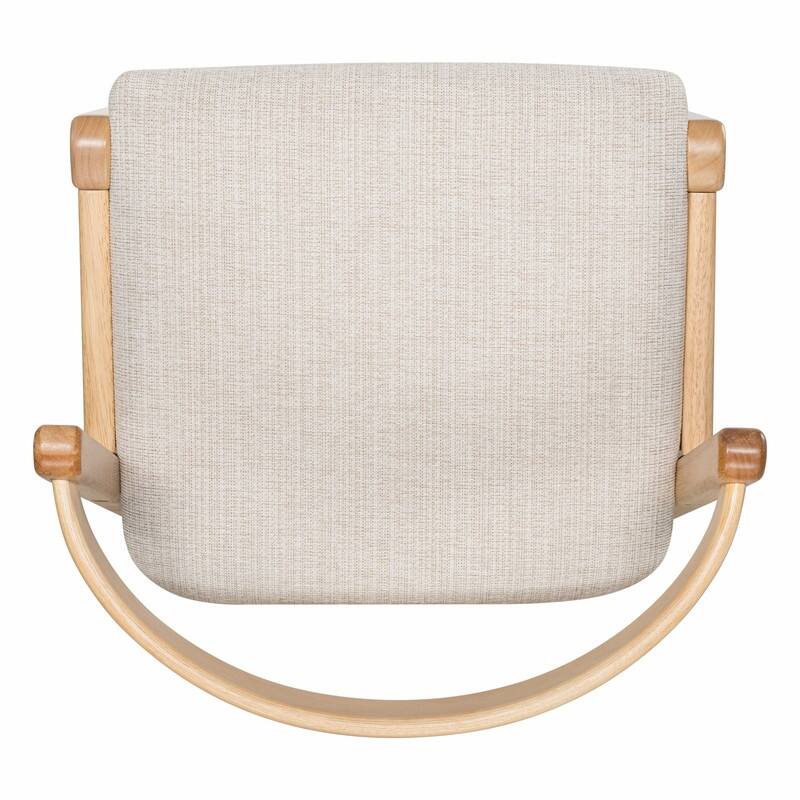 Set of 2 Indoor Rubberwood Barstools