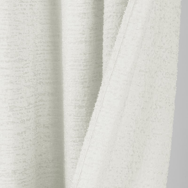 Dainty Home Paris Chenille 70" x 72" Shower Curtain