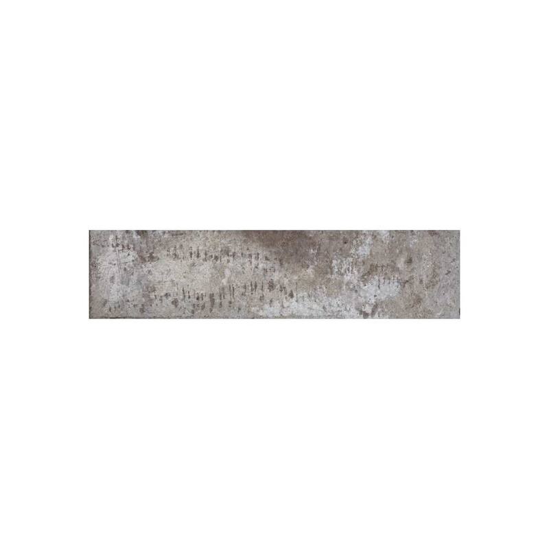 The Tile Life Brick City 2x10 Grey Porcelain Floor & Wall Tile
