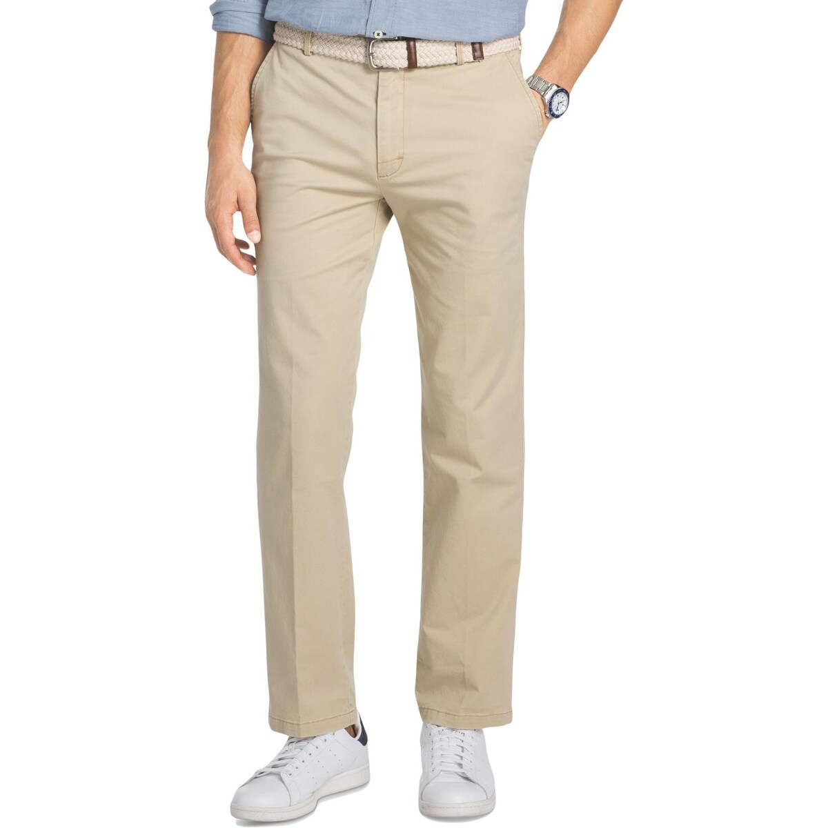 izod flat front pants