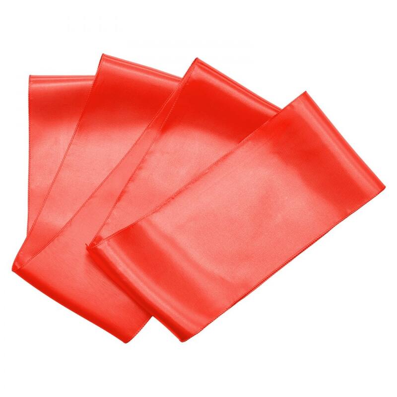 Satin Chair Ribbons for Wedding Reception Adjustable Fit for Folding Banquet and Chiavari Chairs