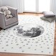 preview thumbnail 3 of 61, SAFAVIEH Carousel Kids Atsumi Moon Rug 3'3" x 5'3" - Ivory/Grey