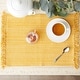 preview thumbnail 3 of 10, DII Variegated Redwood Fringe Placemat Set/6