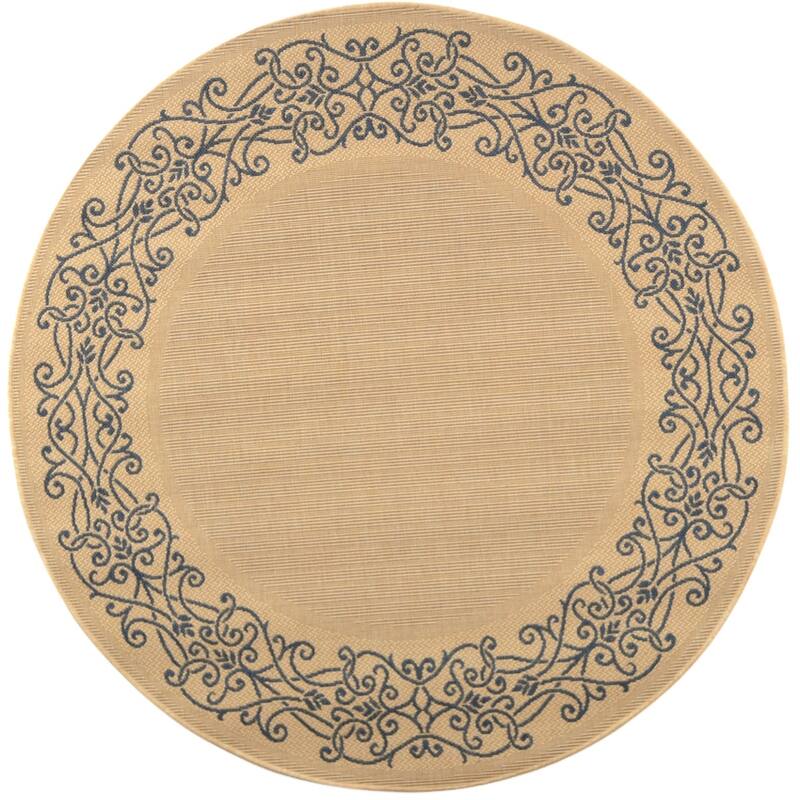 SAFAVIEH Courtyard Marylou Waterproof Patio Backyard Rug
