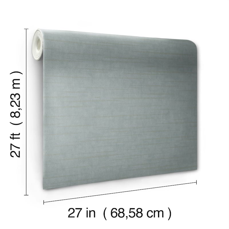 Glasgow Teal Pearl Non-Woven Unpasted Bohemian Tiger's Eye Wallpaper Covers about 60.75 sq. ft.