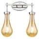 preview thumbnail 8 of 11, Innovations Lighting Downtown Urban - Owego - 2 Light 17" Wall-Mounted Bath Vanity Light Polished Nickel, Mercury