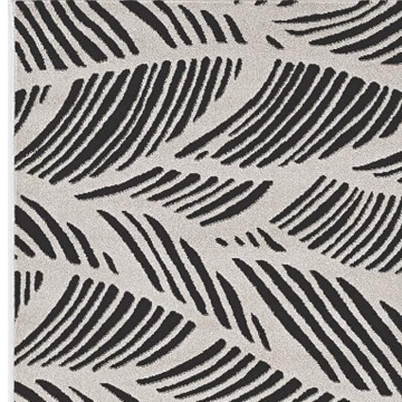 Daro Unique Abstract Weather Resistant Sleek Contemporary Outdoor Rug - 2' x 4'