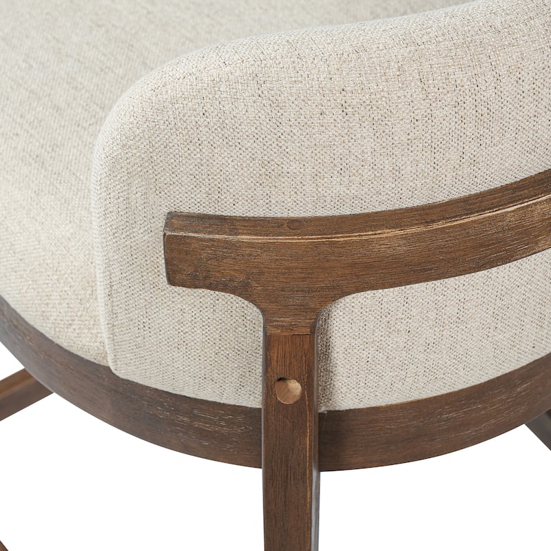 Christopher Knight Home - Calista Modern Wooden Upholstered Counter Stool