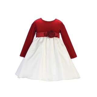 red velvet christmas dress