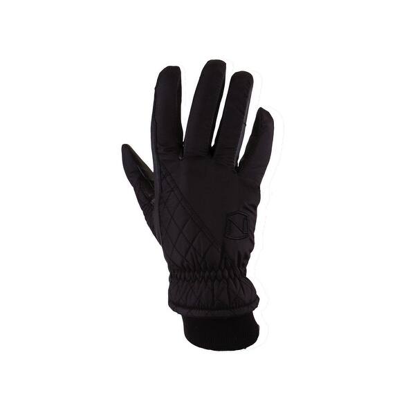 Shop Noble Outfitters Gloves Womens Winter Riding Stretch Black