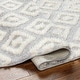 preview thumbnail 9 of 14, Livabliss Rodos Transitional Diamond Plush Area Rug