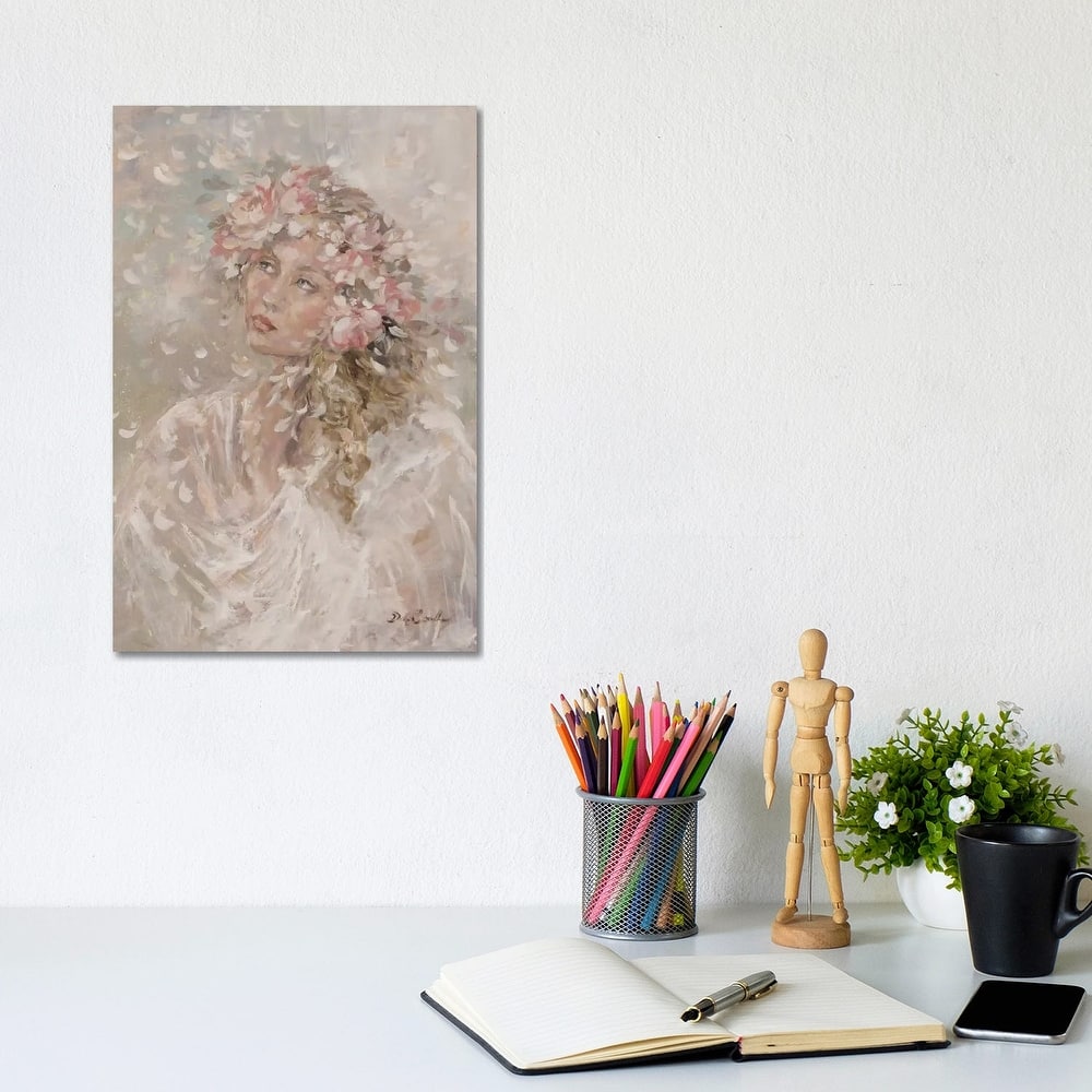 iCanvas "Prairie Bride" by Debi Coules Canvas Print