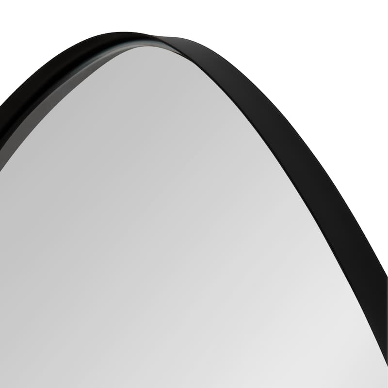 Kate and Laurel Rollo Framed Triangle Mirror - 24x24