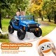preview thumbnail 12 of 49, 24V Kids 2 Seater Ride On Truck Car Electric Vehicles Remote Control
