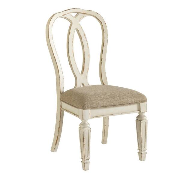 Ashley D74302 Foamed Cushioned Seat Realyn Dining Room Chair (2pack