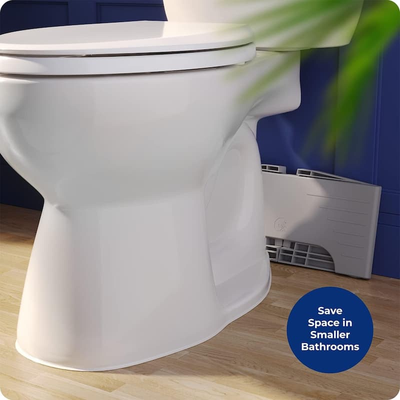 Squatty Potty Porta Traveler Foldable Toilet Stool for Travel, 7 Inch Portable Bathroom Step Stool Squat - Gray