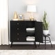 preview thumbnail 13 of 19, Prepac Milo Mid-Century Modern 4 Drawer Combo Dresser, Chest of Drawers With Door, Contemporary Bedroom Furniture