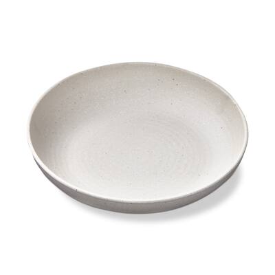 Cream Brooklyn Melamine Brooklyn Melamine Plastic Dinning Butter/Bread Plate Dishwasher Safe Indoor/Outdoor 9.5x9.5 inch