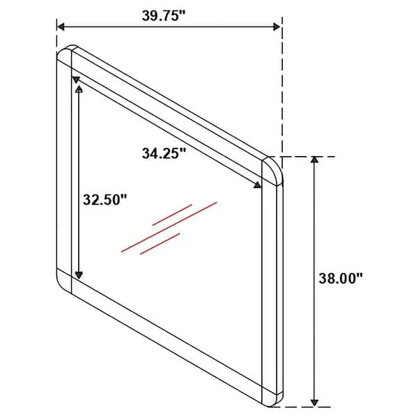 dimension image slide 23 of 68, Robyn Upholstered Tufted Bedroom Set Dark Walnut