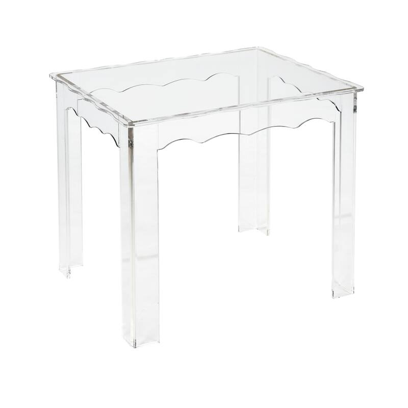 Jacobs Nesting Table - Set of 3 Square Clear