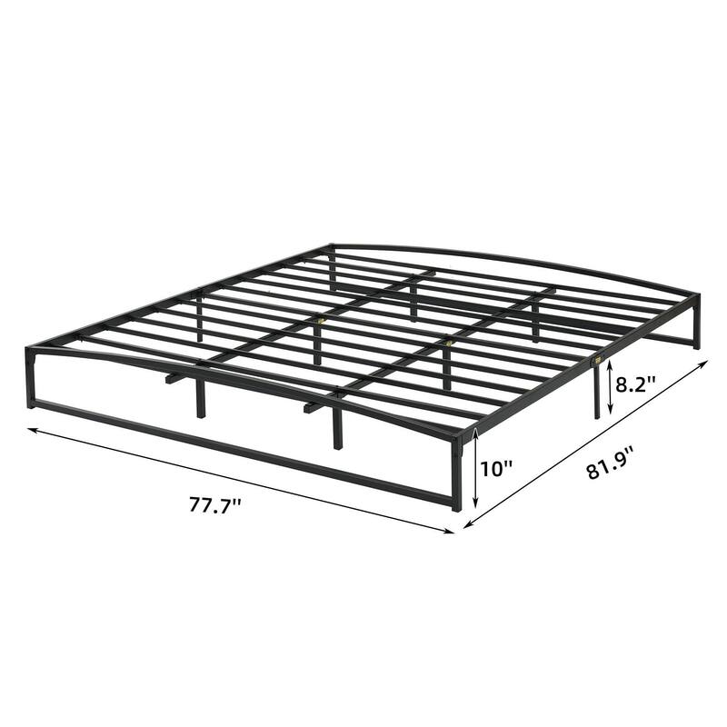10 Inch Low Profile Platform Bed Frame