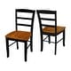 preview thumbnail 80 of 128, International Concepts Solid Wood Madrid Ladderback Chairs, Set of 2 - N/A