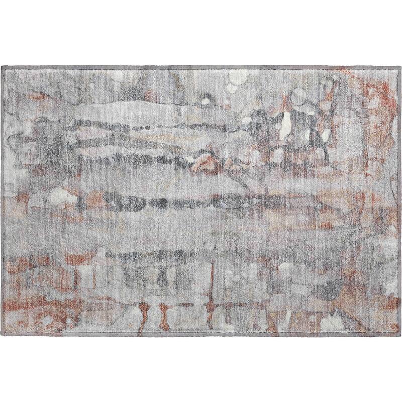 Premium Washable Super Soft Contemproary Rugged Mayfield Rug