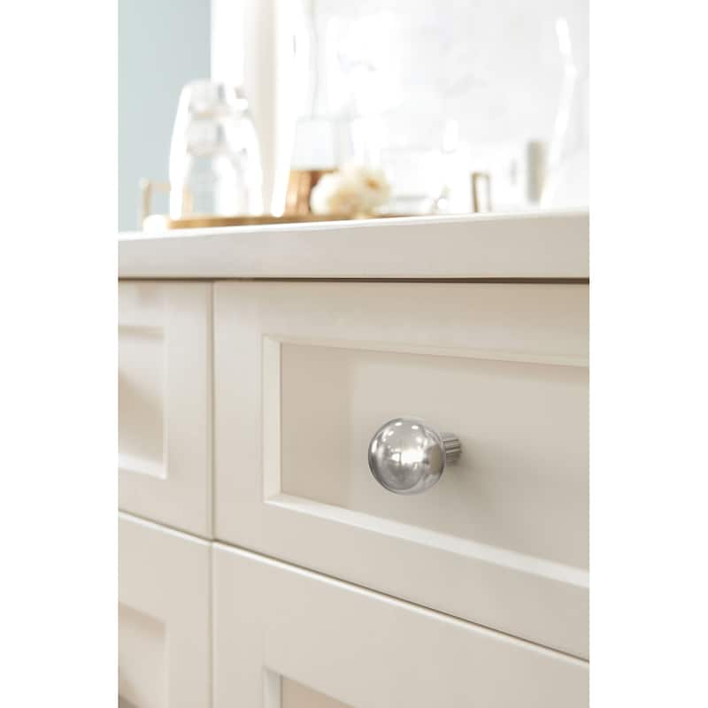 Amerock BP37700 Cowrie 1-1/8" Fluted Round Cabinet Knob