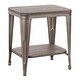 preview thumbnail 7 of 12, Carbon Loft Samira Industrial Wood and Metal End Table
