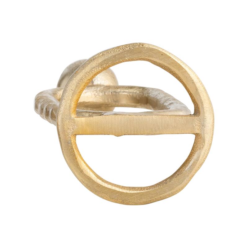 Sagebrook Home Oval Ring Taper Candle Holder