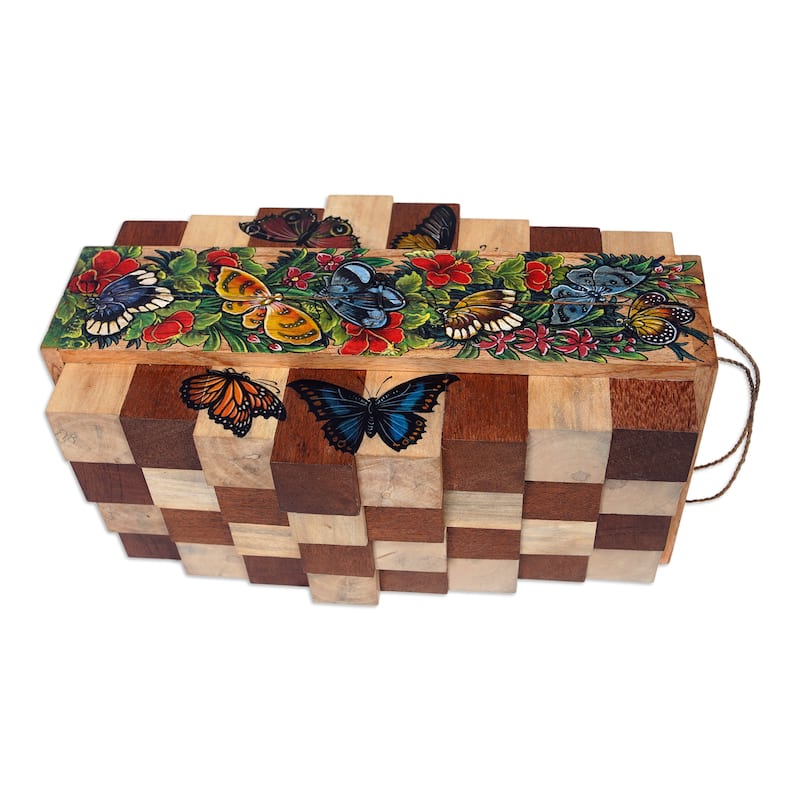 Novica Handmade Monarch Strategy Wood Chess Set