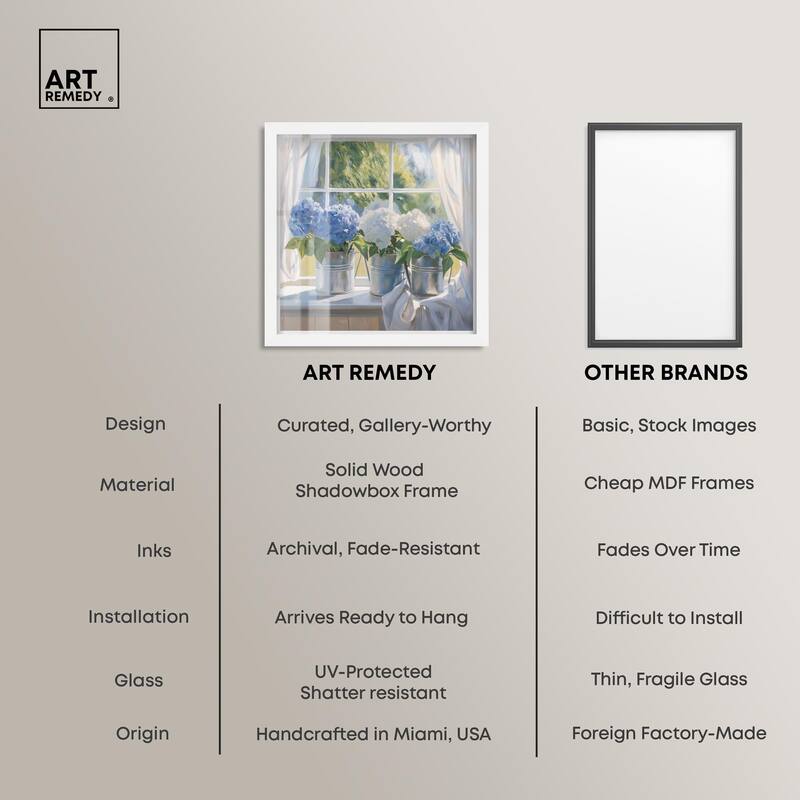 Window Bloom Shadowbox by Art Remedy