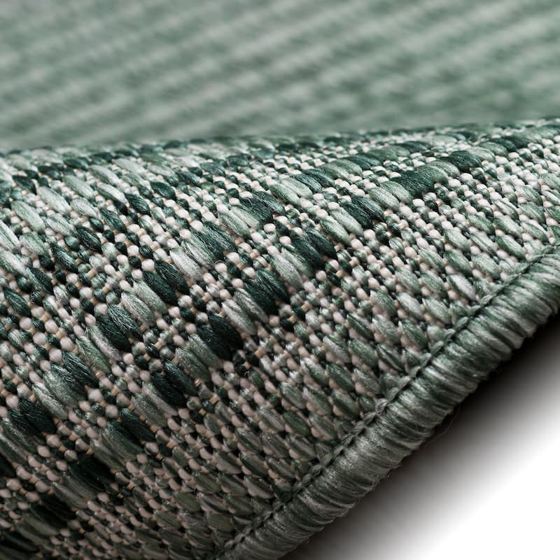 Liora Manne Malibu Simple Border Indoor/Outdoor Rug