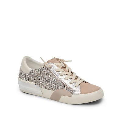 Dolce Vita Zina Leather Lace-Up Sneaker