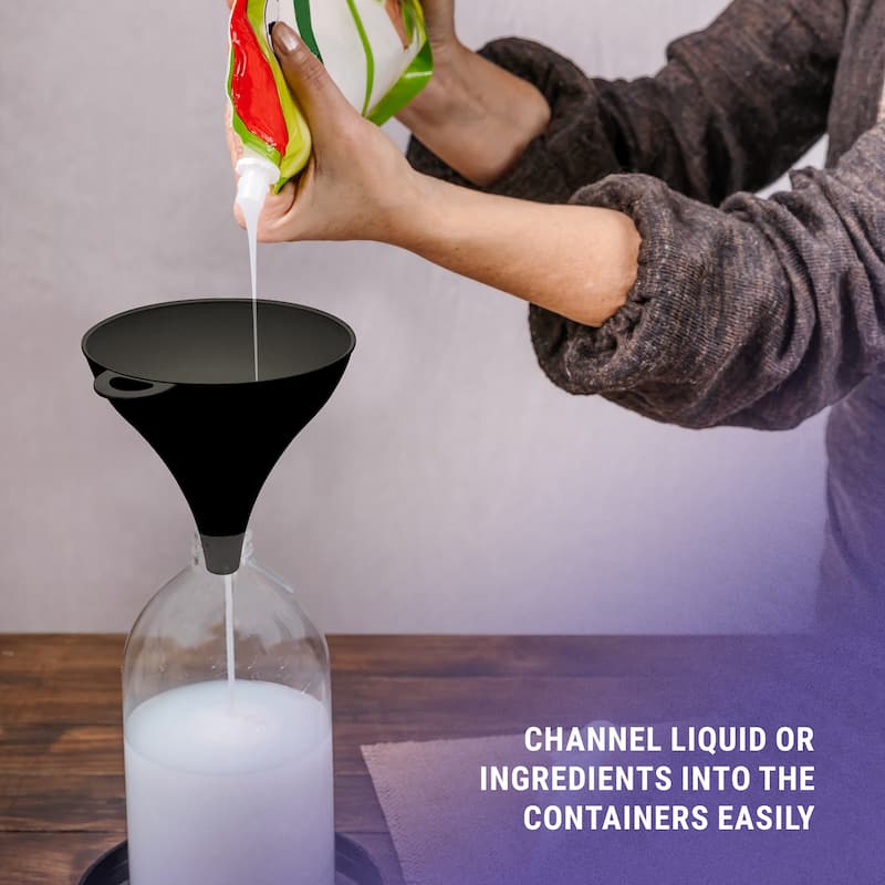 YBM Home Plastic Funnel for Liquid Transfer Grade