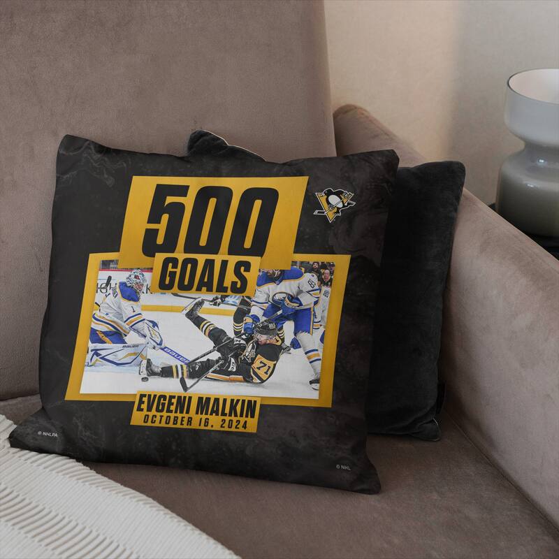 NHL Player 18 Inch Throw Pillow