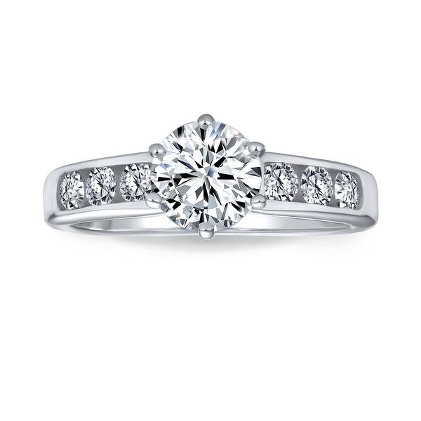 Six Claw 1 Ct Cubic Zirconia 925 Sterling Silver Engagement Solitaire Ring RS23 Six Claw 1 Ct Cubic Zirconia 925 Sterling Silver Engagement Solitaire Ring RS23