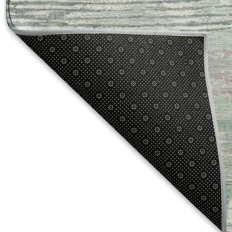 Premium Washable Super Soft Abstract Stripes Mayfield Rug