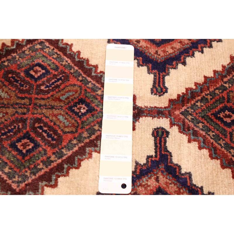 ECARPETGALLERY Hand-knotted Konya Anatolian Cream Wool Rug - 2'6 x 9'7