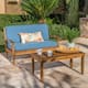 Option Teak + Blue